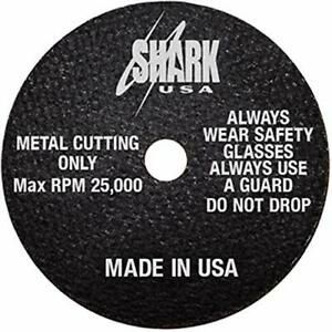 Shark Industries PN-12704 Ruedas de corte para amoladora paquete de 10 3 pulg...