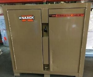 Knaack # 109 Jobsite Storage Cabinet, 60 in Width, 30 in Depth, 60 in Height