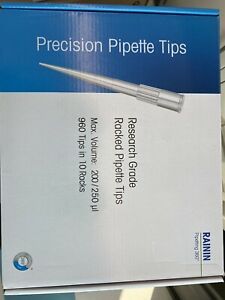 Racked Pipette tips, Rainin LTS 200/250ul