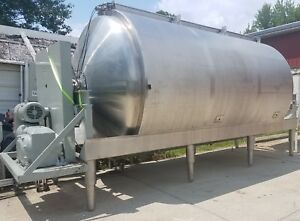 Crepaco Fermentation / Processing 3000 Gallon Stainless Steel Tank