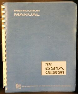 Tektronix Oscilloscope Instruction / Service Manual 070-130--531A