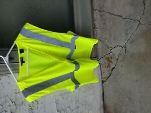 Wolverine XL Reflective Safety Vest Work Site Bright Neon