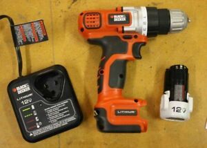Black&amp;Decker 12 Volt Max Lithium Drill.With Battery And Charger
