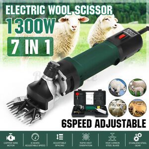Adjustable 6 Speed Electric Sheep Shearing Supplies Goats Clipper Shear