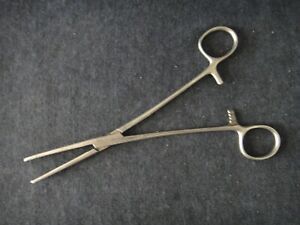 Vintage Mueller Stainless Forceps Hemostat Surgical Clamp