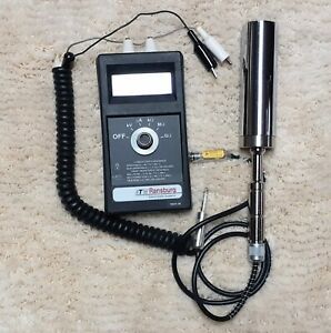 ITW Ransburg Electrostatic Spray Paint Resistivity Resistance Conductivity Meter