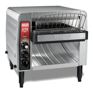 WARING CTS1000B HEAVY DUTY 208 VOLTS AC COMMERCIAL CONVEYER TOASTER