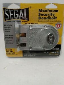 Prime-Line Single Cylinder Solid Bronze Maximum Security DeadboltSE15323O Used