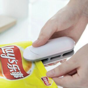 2 in 1 Mini Portable Handheld Heat Sealer for Plastic Bag Cutter and Resealer