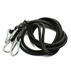 pcs 7Inch / 180cm x 8mm Bungee Cord with Hook Heavy Duty Straps Snap Hook 2