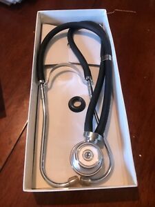 Curmed Inc Sprague Rappaport Type Official Stethoscope Cat #426 black w/box NEW!