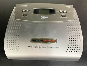 On Hold Plus 6000 MP3 Digital Audio Player System - TESTED AND WORKING