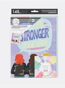 THE HAPPY PLANNER Stronger Together Theme - Stickers, Art Prints, 148 Pieces