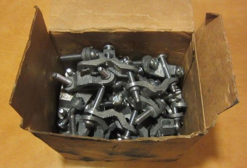 20 Cold Water Pipe Ground Clamps Zinc fits 1/2&#034; - 1&#034;_ UL Approved_Diamond_BJ1-DS