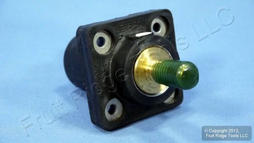 New leviton black 16 series cam receptacle male panel outlet 400a 600v 16r23-11e for sale