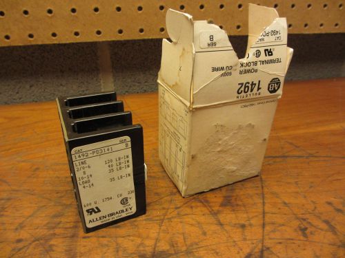 Allen bradley power terminal block 1492-pd3141 new old stock for sale