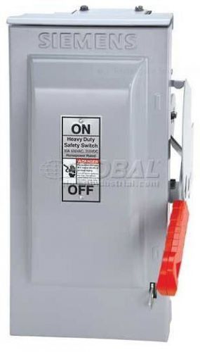 New in box siemens hnf261r 2 pole 30 amp 600 volt disconnect 3r outdoor non fuse for sale