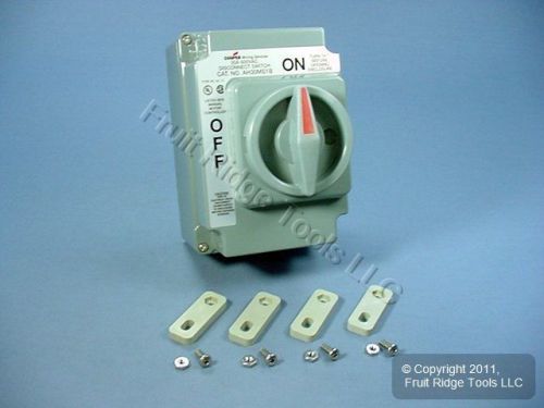 Cooper arrow hart non-fused 30a 600v manual disconnect switch w/o auxillary cont for sale