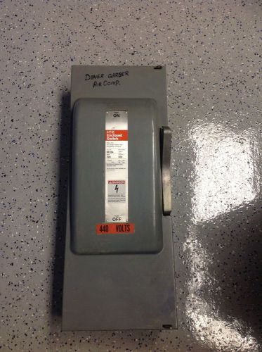 Ite 200amp enclosed safety switch nf-354 type 1 for sale