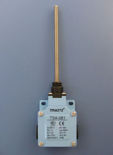 Tmaztz  TSA-081 Spring Rod Actuator Momentary Limit Switch Ui 380V Ith 10A
