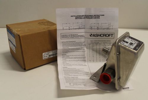 New Ashcroft GPSN4GS06-X2C RANGE 100psi Pressure Switch
