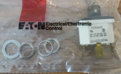 Eaton 8530k32 toggle switch, new/sealed,spdt contacts, momentary switch, lot for sale