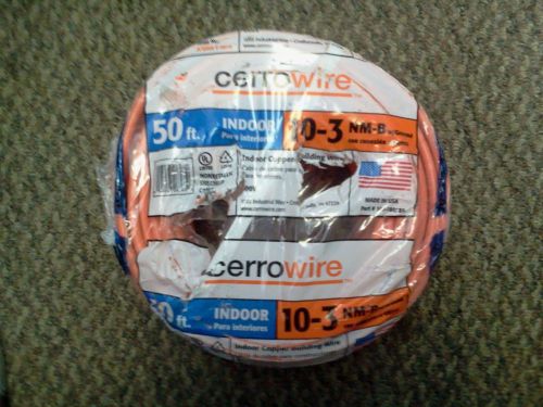 CERRO WIRE 50FT. 10-3 NM-B