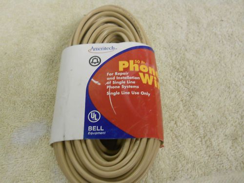 [15] Ameritech 50 Ft. Phone Wires A30346