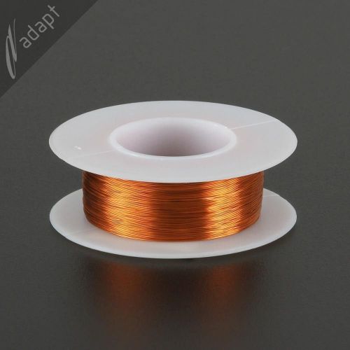 Magnet Wire, Enameled Copper, Natural, 32 AWG (gauge), 200C, ~1/8 lb, 613 ft