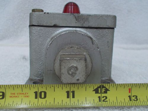 WESTINGHOUSE PUSHBUTTON STATION 47A4256G10 TYPE HDW 600 VOLTS 47A425 6G 10