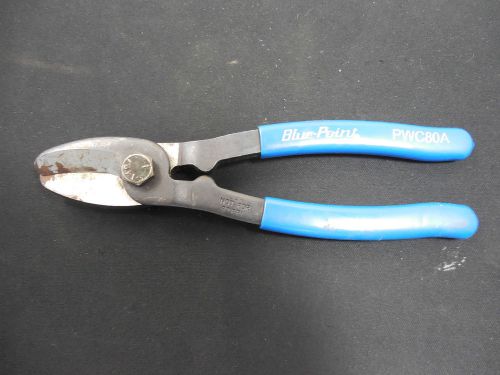 Blue point battery terminal cable cutting pliers 7-1/2&#034; long model no pwc80a for sale