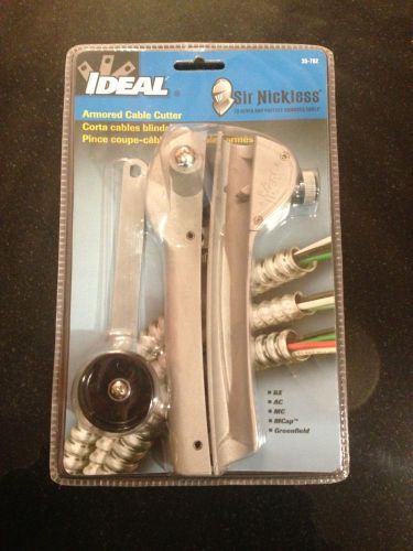 IDEAL 35-782 Sir Nickless Rotary Armored Cable Cutter New