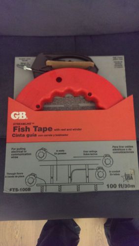 Gardner bender streamline 100 ft. fish tape with reel and winder **brand new** for sale