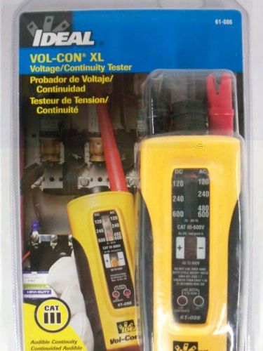 Ideal vol-con xl voltage meter/continuity/solenoid tester wiggy new for sale