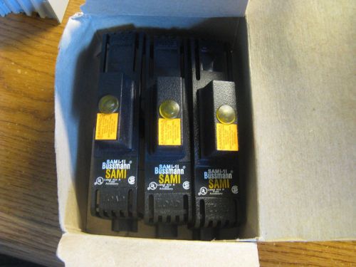 BUSSMANN SAMI-1I FUSE COVER BLOWN FUSE INDICATORS 3 NEW IN THE BOX GREAT PRICE!!