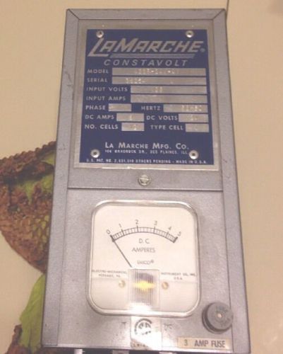 Lamarche constavolt charger a20r-24v-a1 120v/1a in, 24vdc/5a out for sale