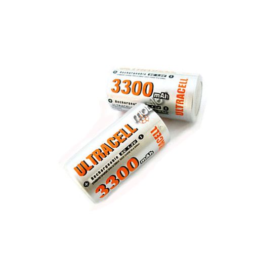 24 pcs SubC Sub C NiMH 3300mAh Rechargeable Battery Flat Top Ultracell