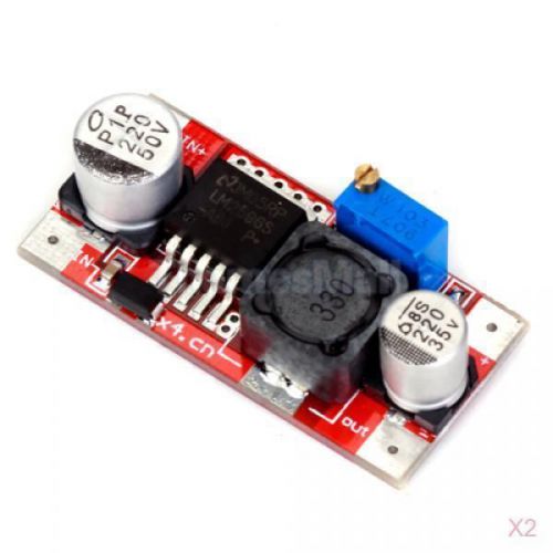 2x s2 dc-dc stepdown adjustable power supply module lm2596 for sale