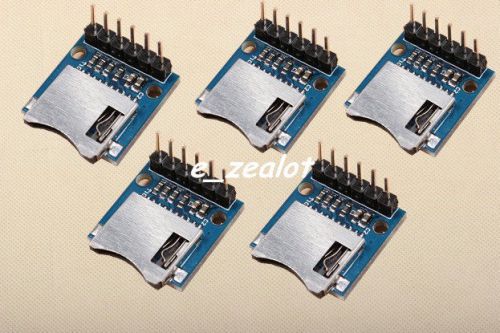 5PCS SD Card Memory Module Micro SD Card Module Perfect for Arduino AVR ARM