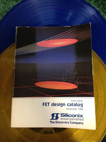1982 FET Design Catalog Small Signal November Siliconix Incorporated