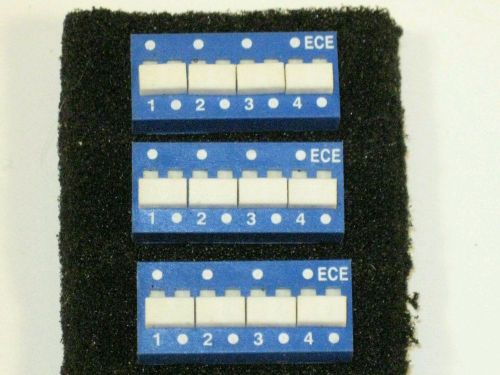 DIP switch 4 switch 16 pin ECE (x3)