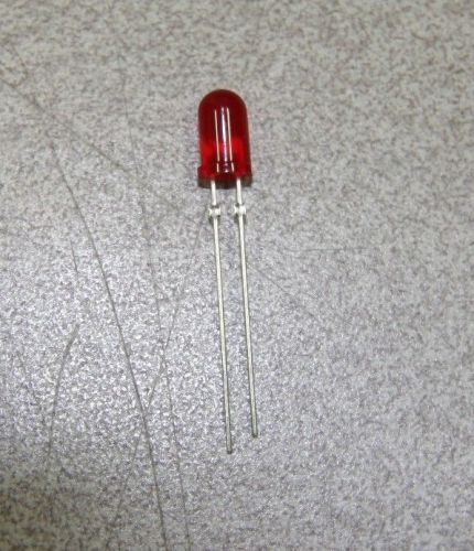 VISHAY SEMICONDUCTOR  TLHR5400  LED, RED, T-1 3/4 (5MM), 10MCD, 625NM