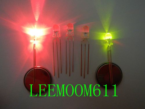 2000p,5mm 3-pin dual bi-color red/green bright led,3rg5 for sale