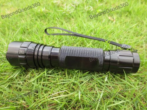1&#034; Inch 3W 365nm Ultraviolet Rays UV LEDs Lamps Cure Blacklight Flashlight Torch