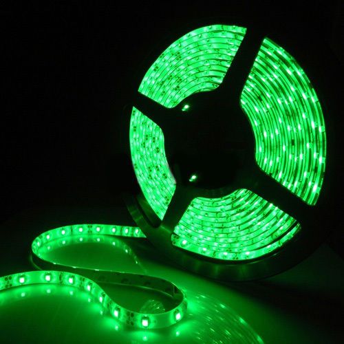 Wholesales 10pcs 5m 3528 300 led smd green flexible strip light ip65 waterproof for sale