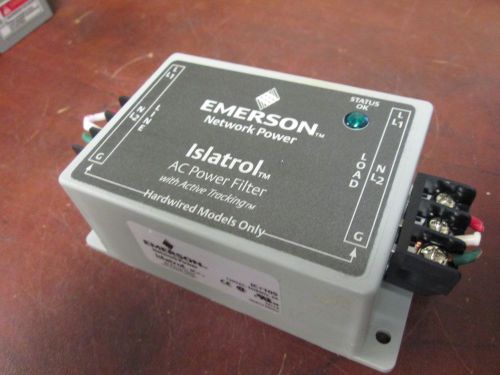 Emerson Islatrol AC Power Filter ICT105 120VAC 5A 50/60Hz Used