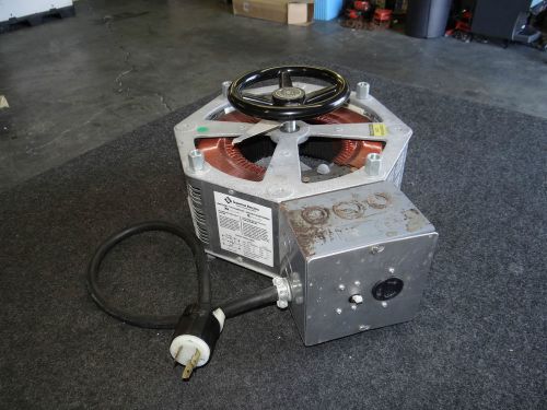 Superior Electric Component Type Powerstat Variable Transformer 240V 1PH