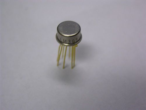 National Semiconductor / Texas Instruments LM308H Precision Op Amps Metal Can