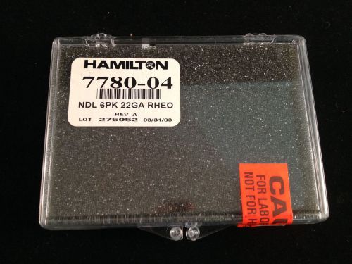 Hamilton 7780-04 Needle 5 Pack 22GA RHEO