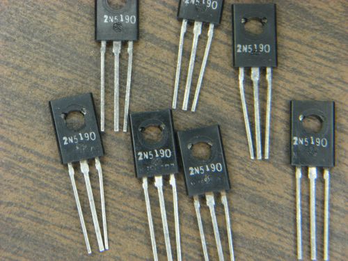 1 Lot of 200 Silicon NPN  Power Transistors 2N5190.  New